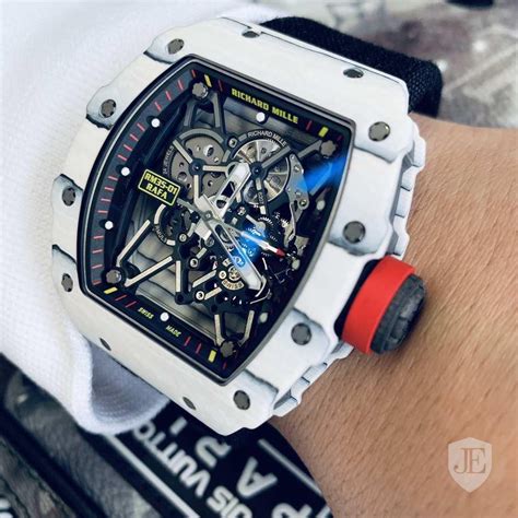 richard mille nadal white|richard mille nadal watch price.